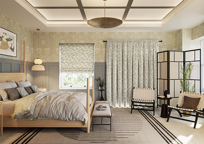 Mosaic Tile, Subdued - Made to Measure Curtains - Image 15